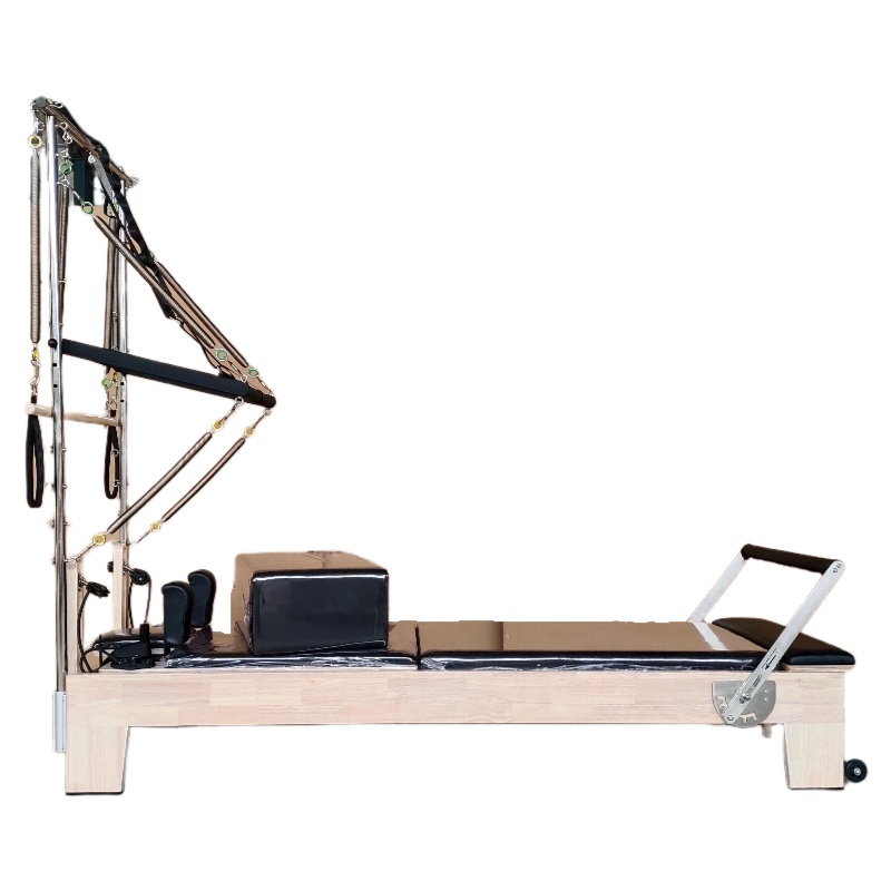 Classic Reformer with Tower Conversion in Aluminum frame - Arregon Pilates