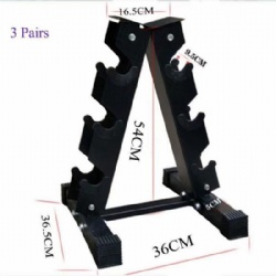 Rack for Hex dumbbell or vinyl dumbbell